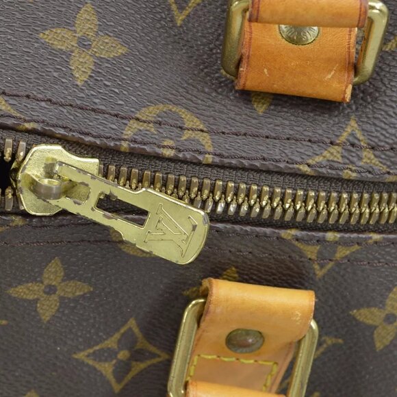 LOUIS VUITTON KEEPALL BANDOULIERE 55 TRAVEL BAG MONOGRAM M41414 TH0926 KK33204 - Picture 10 of 12